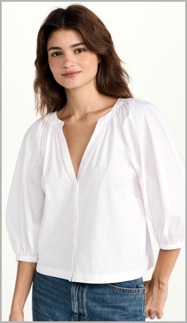 STAUD New Dill Top - White - [M] Price Integrity Rank ( 0 )